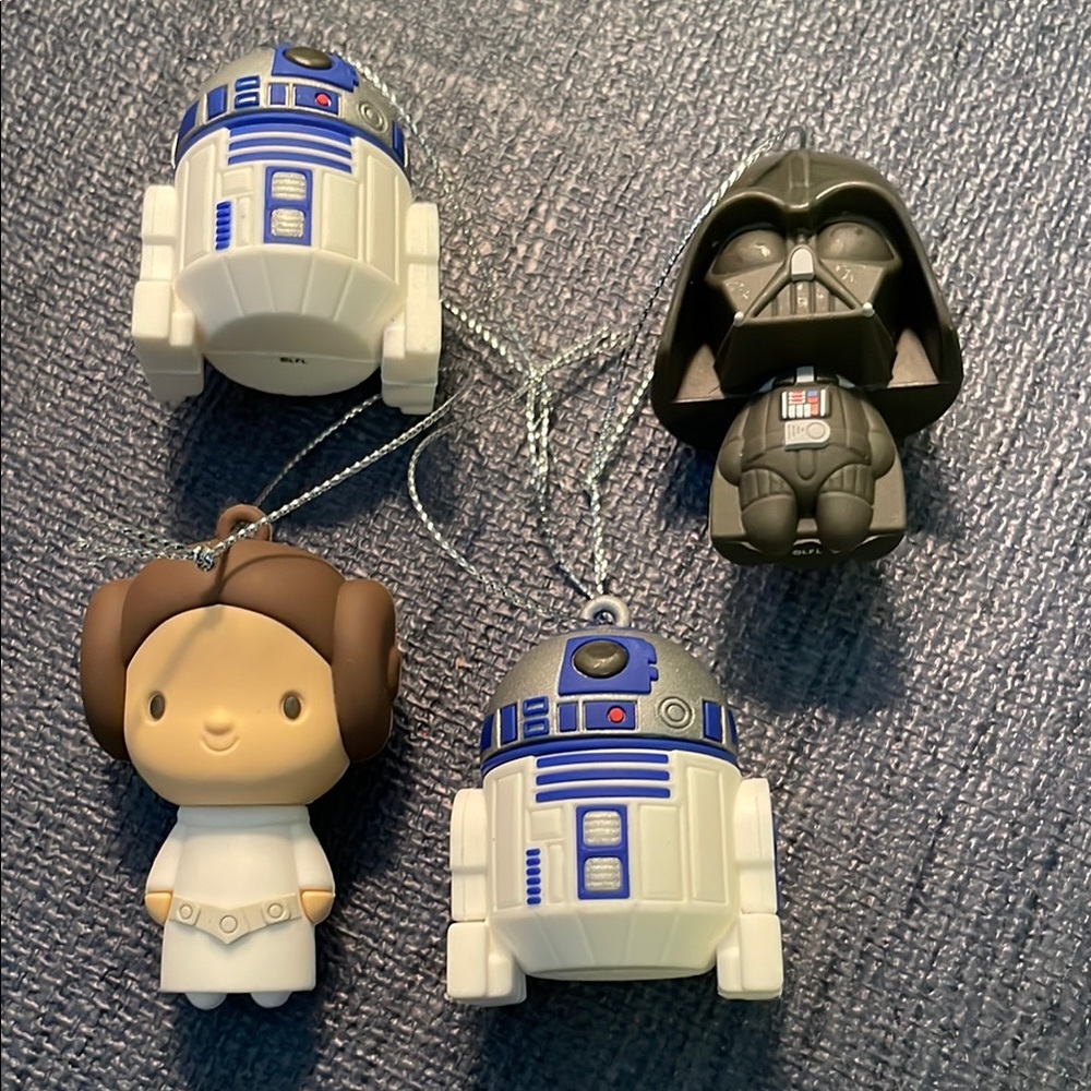 Star Wars Character Toy Set - Blue, Black, White